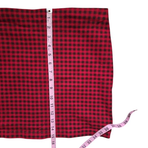 Gingham Plaid CropTop & Skirt Set, Forever 21 - L - Picture 7 of 12